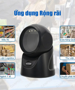Máy quét mã vạch cao cấp YHD-9600D ( Quét mã vạch , Qr Code , CCCD ) 5 Máy quét mã vạch cao cấp YHD-9600D ( Quét mã vạch , Qr Code , CCCD )