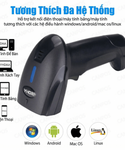 Máy quét có dây 2D YHD 1100D , Quét mã Qr Code và mã vạch 2 Máy quét có dây 2D YHD 1100D , Quét mã Qr Code và mã vạch