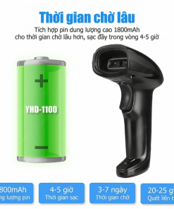 Máy quét không dây 2D YHD 1100DW , Quét mã Qr Code và mã vạch 2 Máy quét không dây 2D YHD 1100DW , Quét mã Qr Code và mã vạch