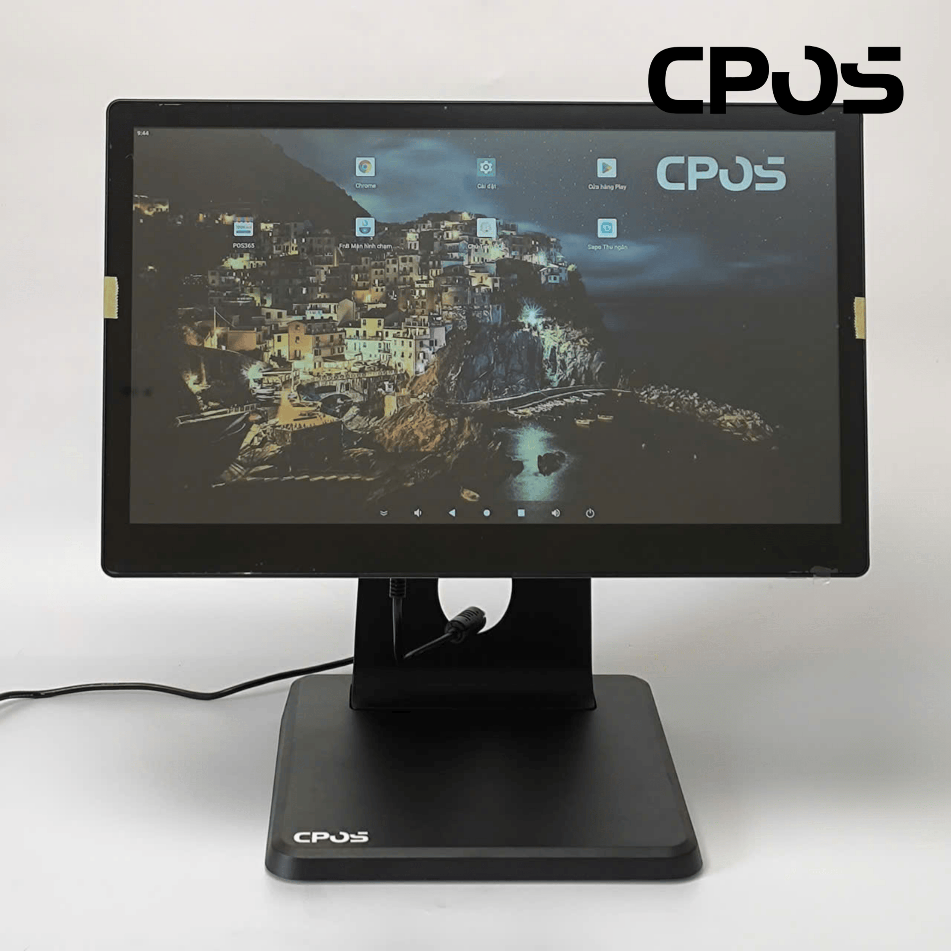 Bản sao của WIFI 6 (32) Máy POS Cảm Ứng CPOS A10 Pro Android – RAM 4GB – Màn Hình FHD 15.6″ – Chân Nhôm Cao Cấp