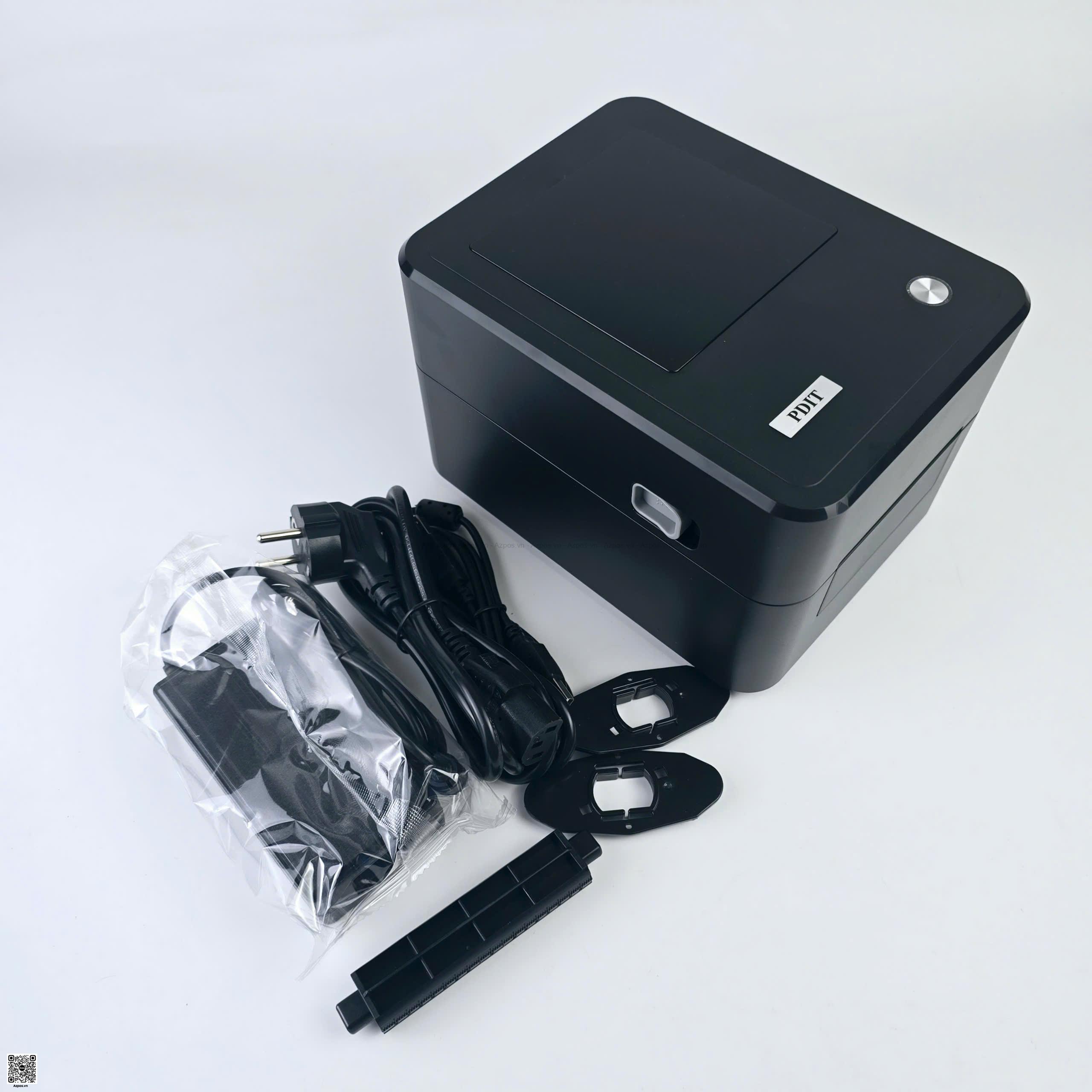 PDIT304-5 Máy in tem PDIT 304 ( USB + LAN ) - in tem giá shop , trà sữa , in vận đơn khổ A7