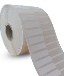 Cuộn 5.000 Tem Tiệm Vàng 25x12mm PVC Cao Cấp - Tem Nữ Trang Vàng Bạc, Chống Nước, Xé Không Rách