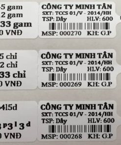 Cuộn 5.000 Tem Tiệm Vàng 25x12mm PVC Cao Cấp - Tem Nữ Trang Vàng Bạc, Chống Nước, Xé Không Rách 3 Cuộn 5.000 Tem Tiệm Vàng 25x12mm PVC Cao Cấp - Tem Nữ Trang Vàng Bạc, Chống Nước, Xé Không Rách