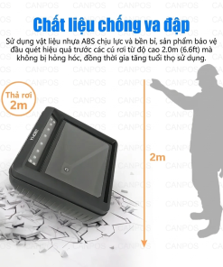 Máy quét mã vạch cao cấp YHD-9400D chuyên quét Mã Vạch , Mã QR cho siêu thị bán lẻ 5 Máy quét mã vạch cao cấp YHD-9400D chuyên quét Mã Vạch , Mã QR cho siêu thị bán lẻ